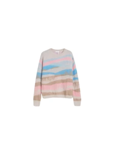 Sweter Cinque wełniany beżowy