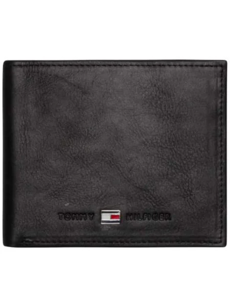 Portofel Mare pentru Bărbați Tommy Hilfiger negru