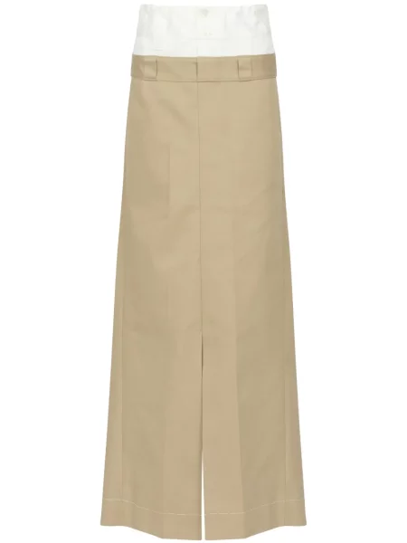 Fusta maxi Maison Margiela cu talie înaltă