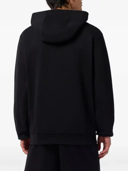 Hanorac cu glugă Philipp Plein lung negru