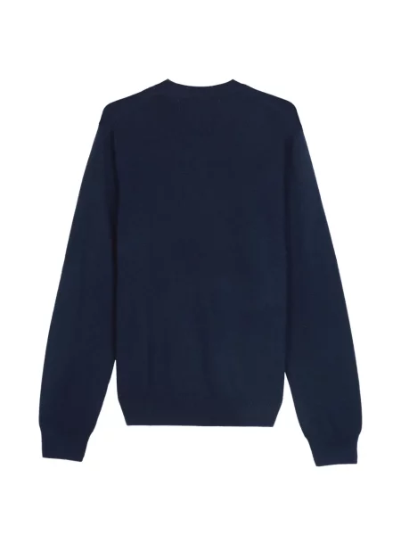 Pulover Comme Des Garçons Shirt cu decolteu rotund albastru