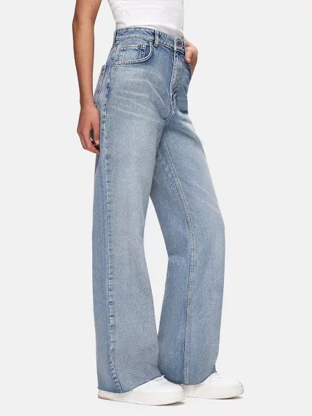 Широкі джинси LTB Jeans бавовна/еластан блакитний