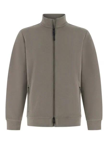 Boggi Milano Mikina B Tech šedobéžová