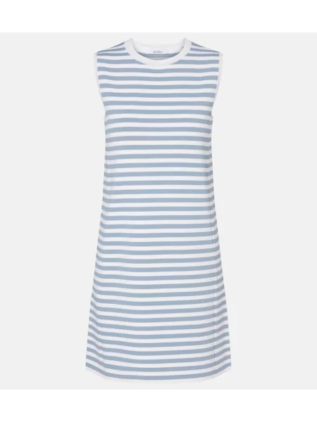 Rochie Max Mara cu dungi alb