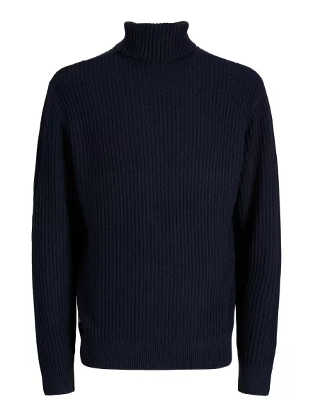 JACK & JONES Svetr JJSAGE tmavě modrá