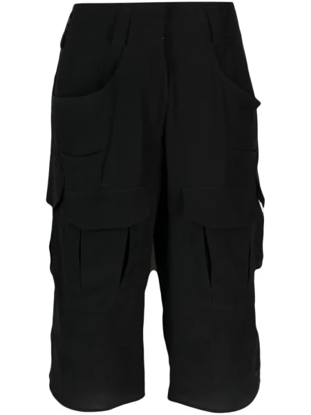 Pantaloni scurți cargo Givenchy negru
