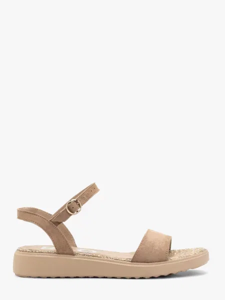 Замшеві Сандалії RYLKO бежевий