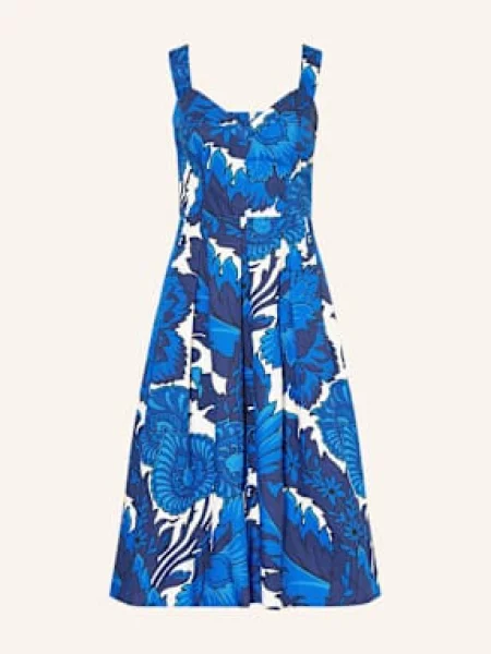 Etro Sukienka blau niebieska