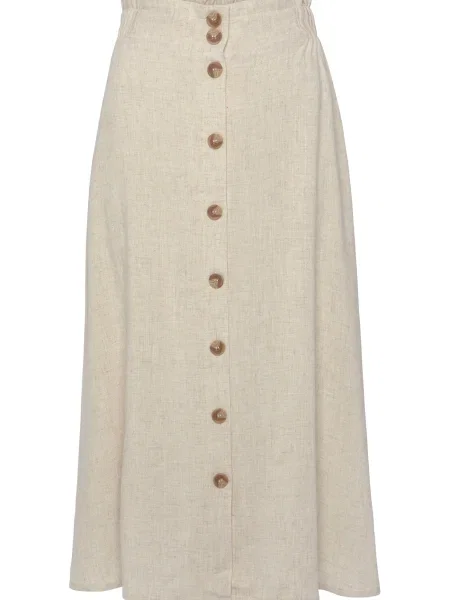 LASCANA Fustă nisipiu