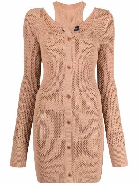 Rochie midi Andreadamo tricotate până la genunchi de costum