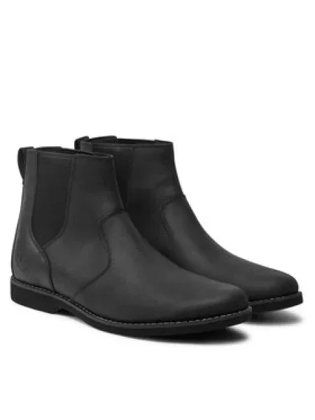 Timberland Kotníková obuv s elastickým prvkem Woodhull černá