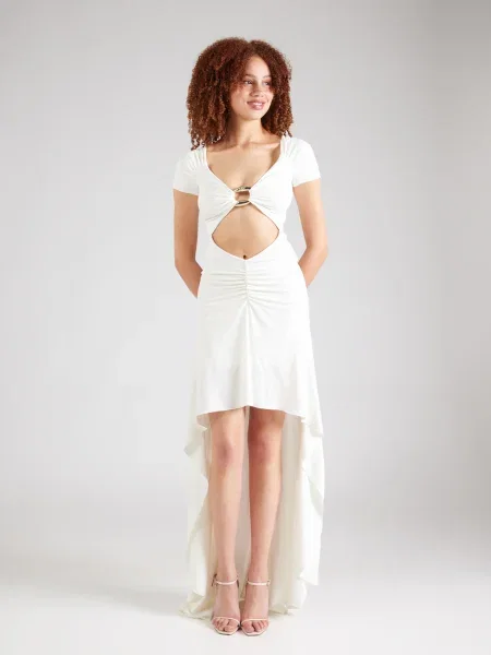 PATRIZIA PEPE Rochie de cocktail alb