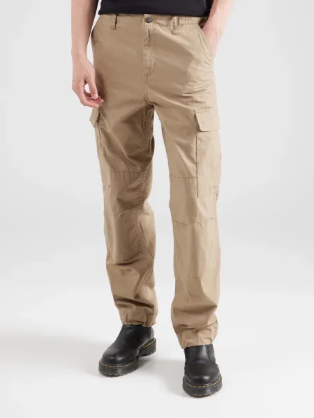 Carhartt WIP Kargo hlače svetlo rjava