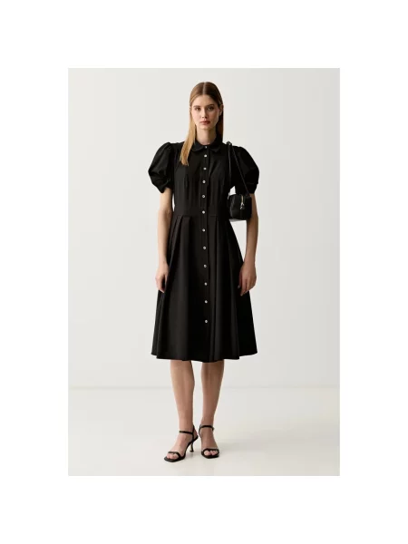 Sukienka koszulowa Dkny czarna