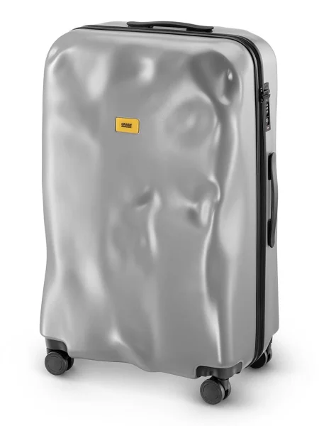 Большой чемодан Crash Baggage серый