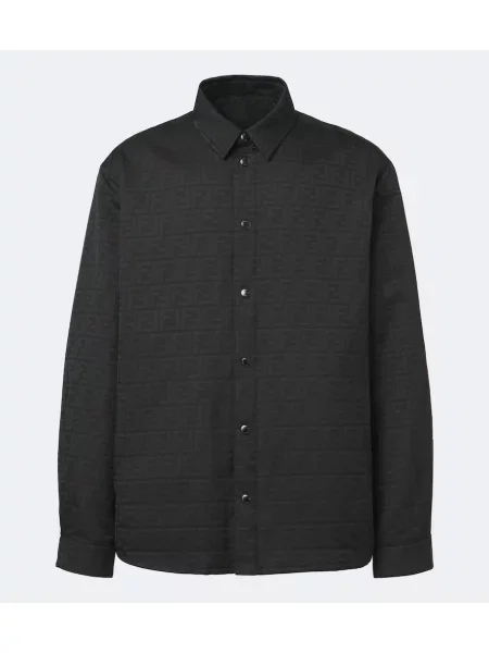 Geacă Fendi din jacard negru
