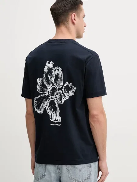 Kratka majica Marc O'Polo mornarsko modra