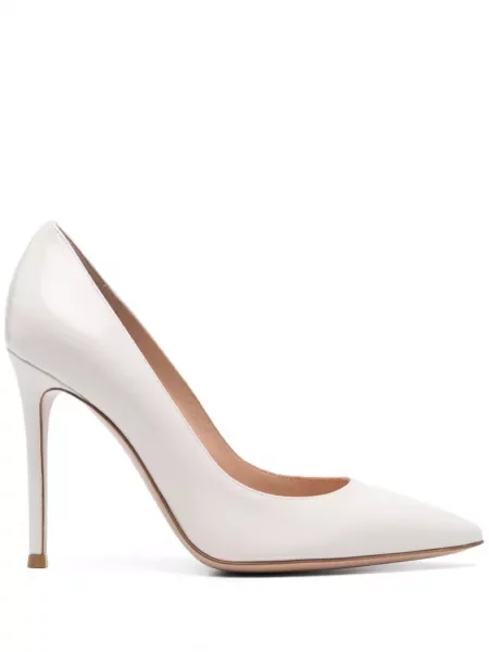 Pantofi cu toc Gianvito Rossi alb
