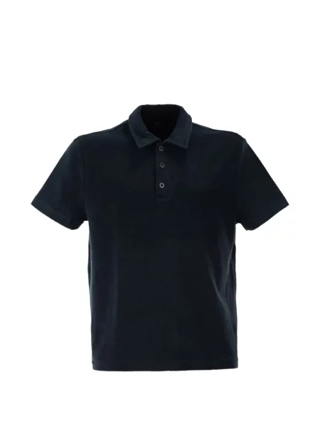 Tricou polo A.p.c. din material terry albastru