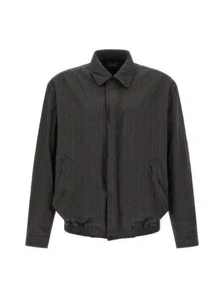 Kurtka Comme Des Garcons w jodełkę brązowa