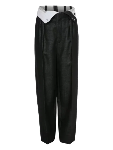 Pantaloni Victoria Beckham negru