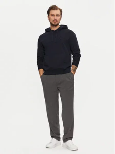 Tommy Hilfiger Mikina Essential Tmavomodrá