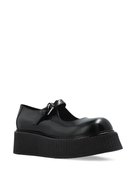 Pantofi cu toc Moschino din piele negru