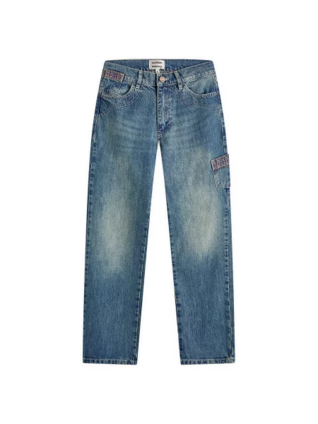 Jeansy Damson Madder niebieskie
