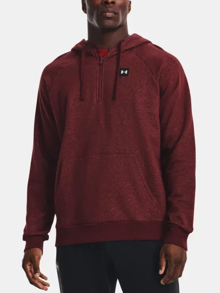 Hanorac din fleece Under Armour din fleece roșu