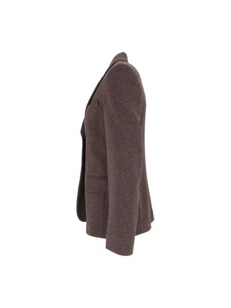 Marynarka Weekend Max Mara z dżerseju brązowa