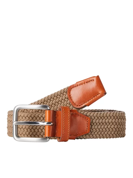JACK & JONES Curea ruginiu / deschis maro