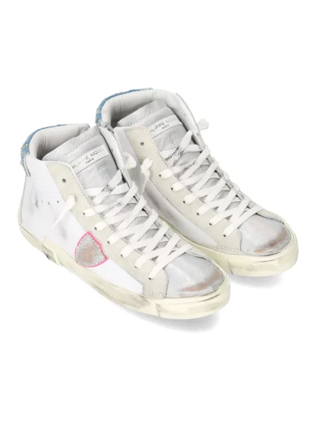 Buty do tenisa Philippe Model skórzane do tenisa białe