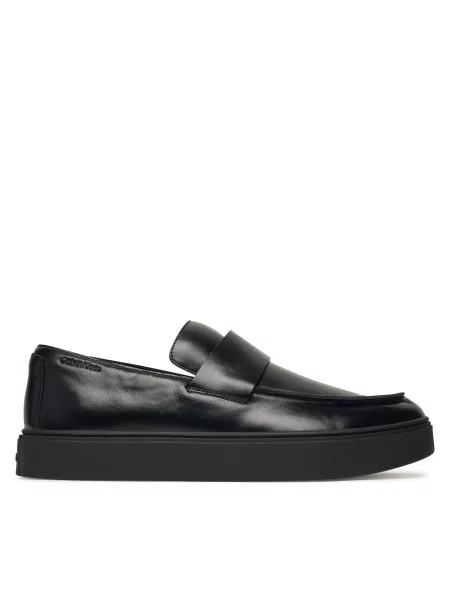 Pantofi Calvin Klein Hybrid Clean Cup Loafer Band Lth negru