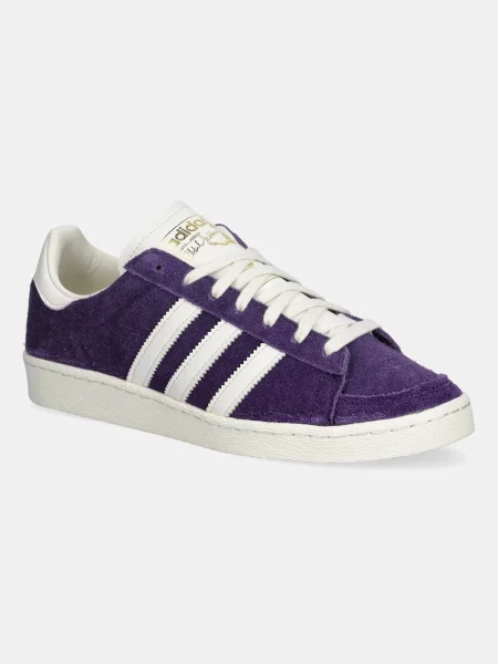 Adidas Originals sneakers din piele întoarsă Jabbar Lo violet