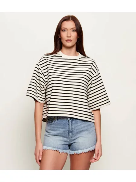 Anine Bing Tricou MYERS | Relaxed fit bej