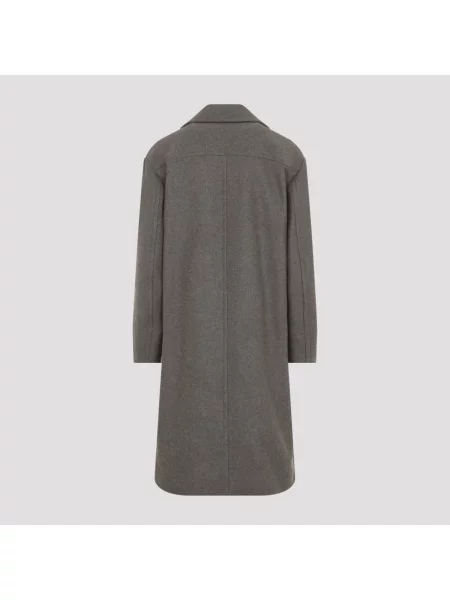 Płaszcz Dries Van Noten szary