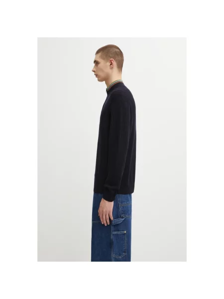 Paul Smith sweter wełniany 0 granatowy niebieski