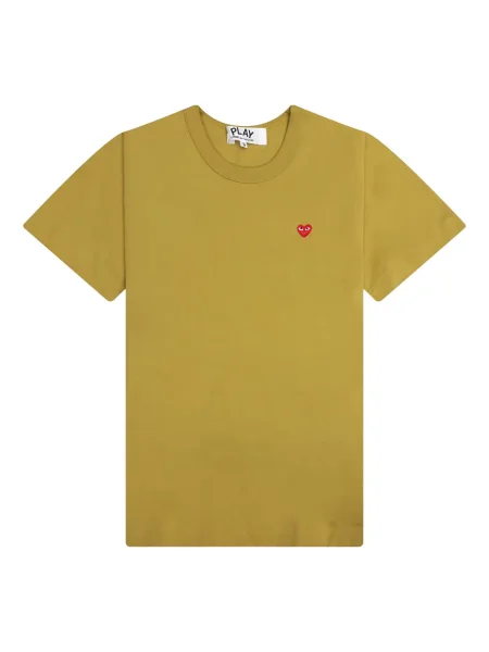 Tricou Comme Des Garcons Play galben