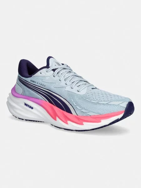 PUMA Pantofi sport Velocity deschis / mov vânătă / roz deschis / alb albastru