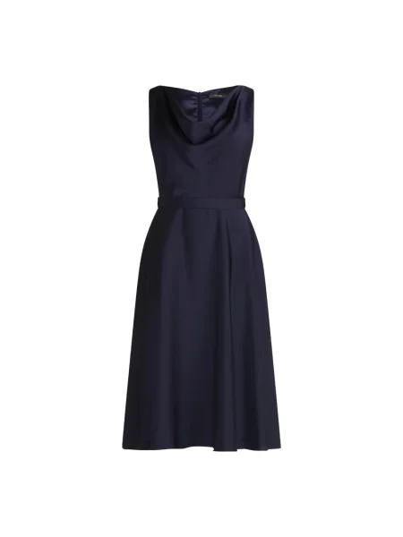 Sukienka koktajlowa Vera Mont granatowa