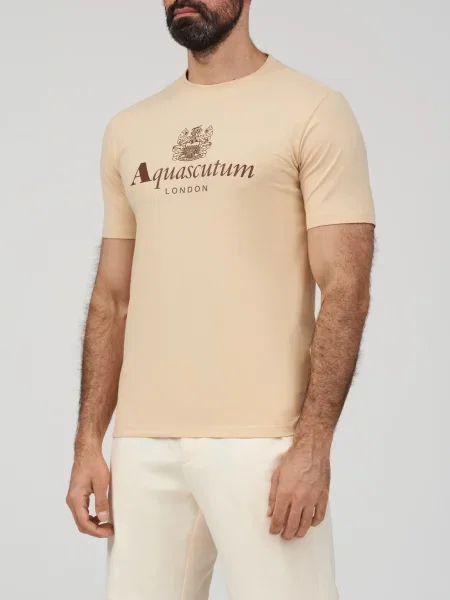 Футболка Aquascutum бежева