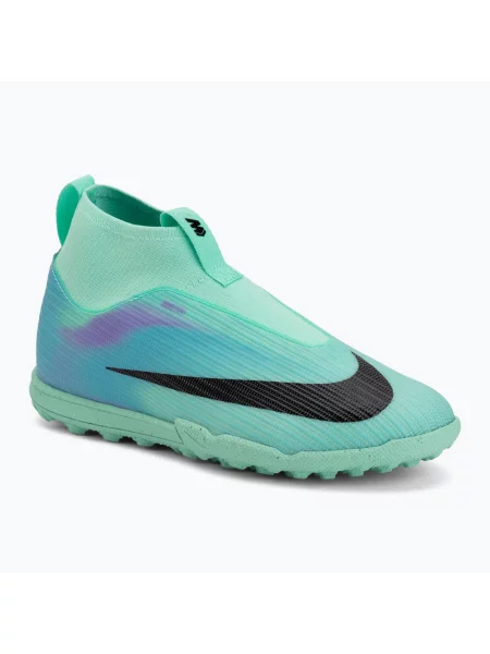 Încălțăminte de fotbal pentru copii Nike Jr. Mercurial Superfly 11 Academy "Sam Kerr" green glow/black negru
