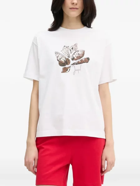 Tricou Joop! cu imagine alb