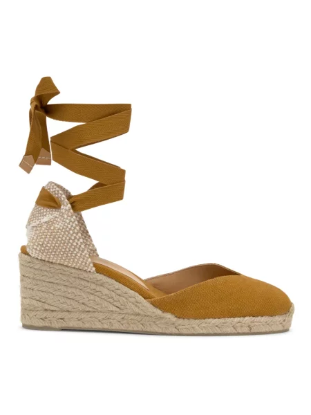 Espadryle Castaner żółte