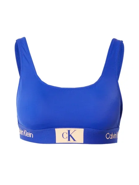 Olcsóbban. Bikini felső Calvin Klein Bralette-RP midnight lagoon. Méret: XS