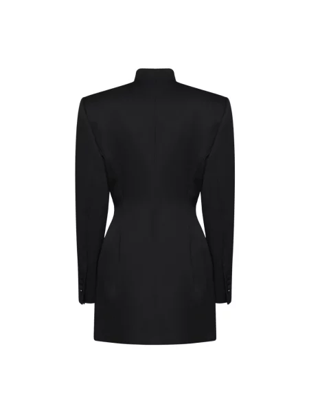 Marynarka Mugler wełniana czarna