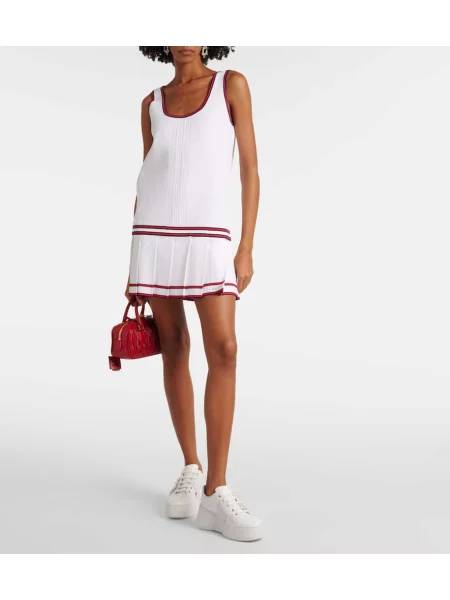 Sneakerși Roger Vivier din piele alb