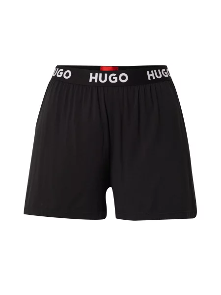HUGO pantaloni scurti de pijama femei negru