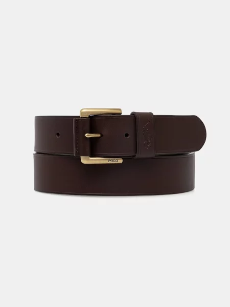 Polo Ralph Lauren curea din piele pentru bărbați maro