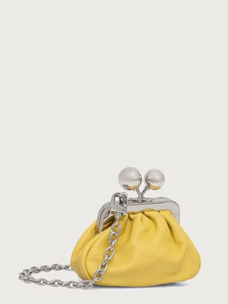 Кожаная сумка через плечо Weekend Max Mara